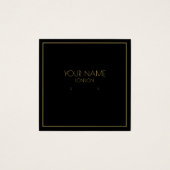 金ゴールド縁どブラックイヤリングホルダー (正面)