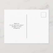 金ゴールド縁ど写真の卒業発表はがき 案内ポストカード (裏面)