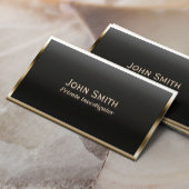 金ゴールド縁ど調査士名刺 名刺