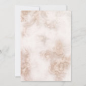 金ゴールド縁ど40歳の誕生日パーティー 招待状 (裏面)