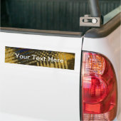 金ゴールド織 バンパーステッカー (トラック上)