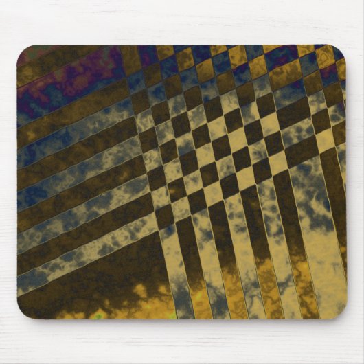 金ゴールド織 マウスパッド (正面)