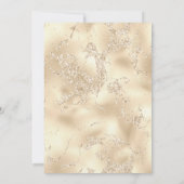 金ゴールド美しいとビーストヴィンテージ童話 招待状 (裏面)