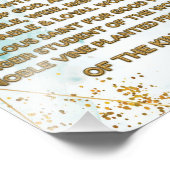 金ゴールド聖書の肯定アクロスティックw_聖なる書物、 経典2 フォトプリント            (角)