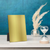 金ゴールド背景テンプレート フォトプラーク (側面)