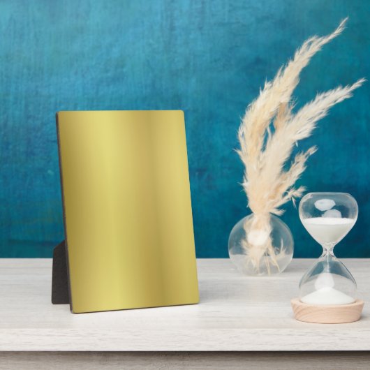 金ゴールド背景テンプレート フォトプラーク (側面)