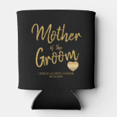 金ゴールド脚本の新郎の母 缶クーラー (裏面)