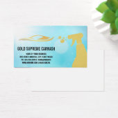 金ゴールド自動ロゴおよびスプレーボトル (デスク)