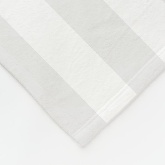 金ゴールド航海のいかり水彩フローラ ストライプの フリースブランケット (角)