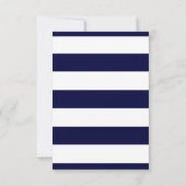 金ゴールド航海のストライプいかり サンキューカード (裏面)