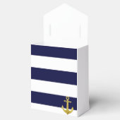 金ゴールド航海のストライプいかり フェイバーボックス (オープン)