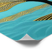 金ゴールド航海のツリー・オブ・ライフ・ポスター ポスター (角)