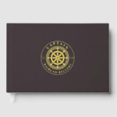 金ゴールド船車ヘルム ゲストブック (正面)