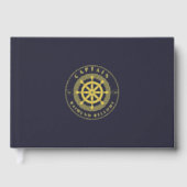 金ゴールド船車ヘルム ゲストブック (正面)