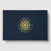 金ゴールド船車ヘルム ゲストブック (正面)