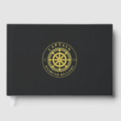 金ゴールド船車ヘルム ゲストブック (正面)