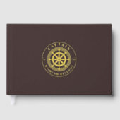 金ゴールド船車ヘルム ゲストブック (正面)