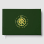 金ゴールド船車ヘルム ゲストブック (正面)