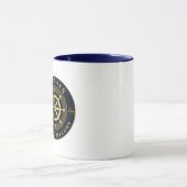 金ゴールド船車 マグカップ (中央)