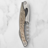 金ゴールド色モノグラムの ソムリエナイフ (裏面)