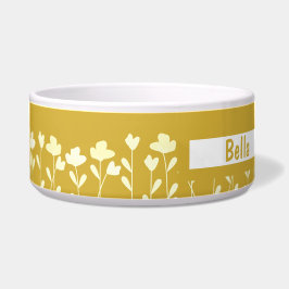 金ゴールド花柄カスタムフローラ ボウル