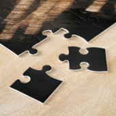 金ゴールド花火の爆発 ジグソーパズル (側面)