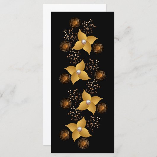 金ゴールド花 (正面/裏面)