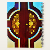 金ゴールド花 プランナー手帳 (裏面)