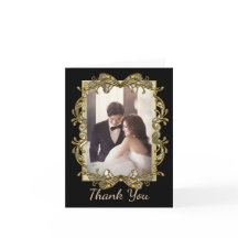 金ゴールド華美の結婚写真に感謝