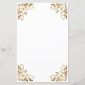 金ゴールド華美ク華美リームブライダルシャワービンゴゲーム (裏面)