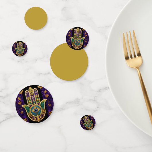 金ゴールド華美サードアイハムザ コンフェッティ (グループ)