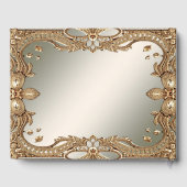 金ゴールド華美フレームゲストブック ゲストブック (裏面)