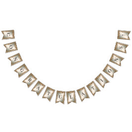 金ゴールド華美フレーム束フラグ バンティングフラッグ