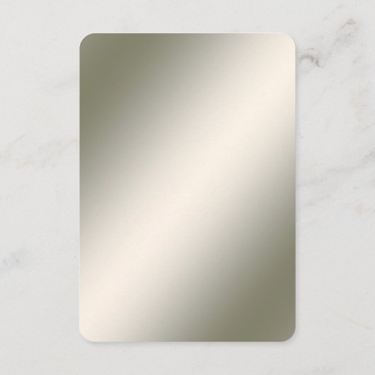 金ゴールド華美フレーム詳細エンクロージャカード エンクロージャーカード (裏面)