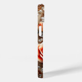 金ゴールド華美フレーム(バラあり) Case-Mate iPhoneケース (裏面 / 右)