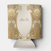 金ゴールド華美フローラクーラーボックス 缶クーラー (裏面)