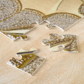 金ゴールド華美フローラジグソーパズル ジグソーパズル (側面)