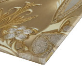 金ゴールド華美フローラ切断板 カッティングボード (角)