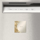 金ゴールド華美フローラ磁石 マグネット (インサイチュ (食洗機))