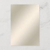 金ゴールド華美フローラ詳細エンクロージャカード エンクロージャーカード (裏面)