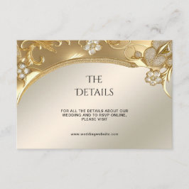 金ゴールド華美フローラ詳細エンクロージャカード エンクロージャーカード