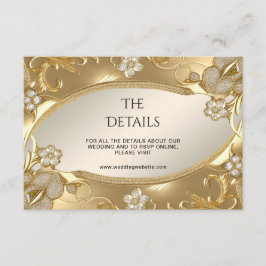 金ゴールド華美フローラ詳細エンクロージャカード エンクロージャーカード