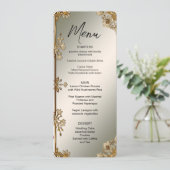金ゴールド華美フローラ メニュー (スタンド正面)