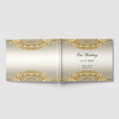 金ゴールド華美ブック ゲストブック (全面)