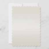 金ゴールド華美ホワイトパール結婚式招待状 招待状 (裏面)