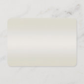 金ゴールド華美ホワイトパール詳細エンクロージャカード エンクロージャーカード (裏面)