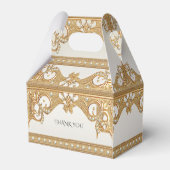 金ゴールド華美ホワイトパール賞受賞箱 フェイバーボックス (裏面サイド)