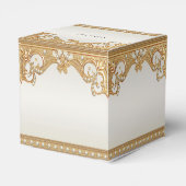 金ゴールド華美ホワイトパール賞受賞箱 フェイバーボックス (裏面サイド)