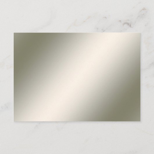 金ゴールド華美ホワイトフローラ詳細エンクロージャカード エンクロージャーカード (裏面)