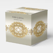 金ゴールド華美ボックス フェイバーボックス (正面サイド)